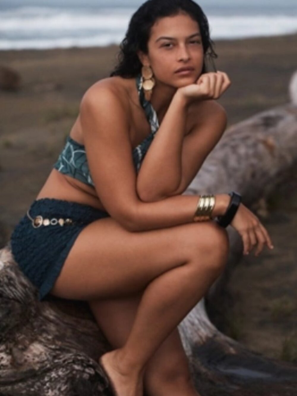 NWT Anthropology Celandine Micro Shorts in Blue